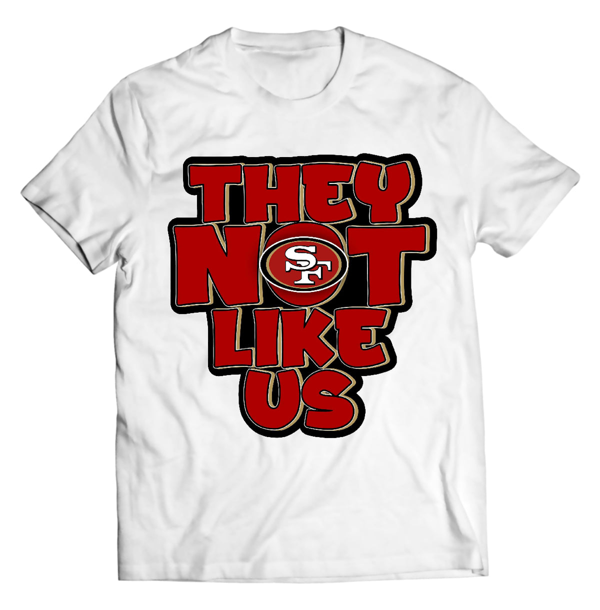 Unisex graphic T-shirt featuring an original football hip hop music illustration