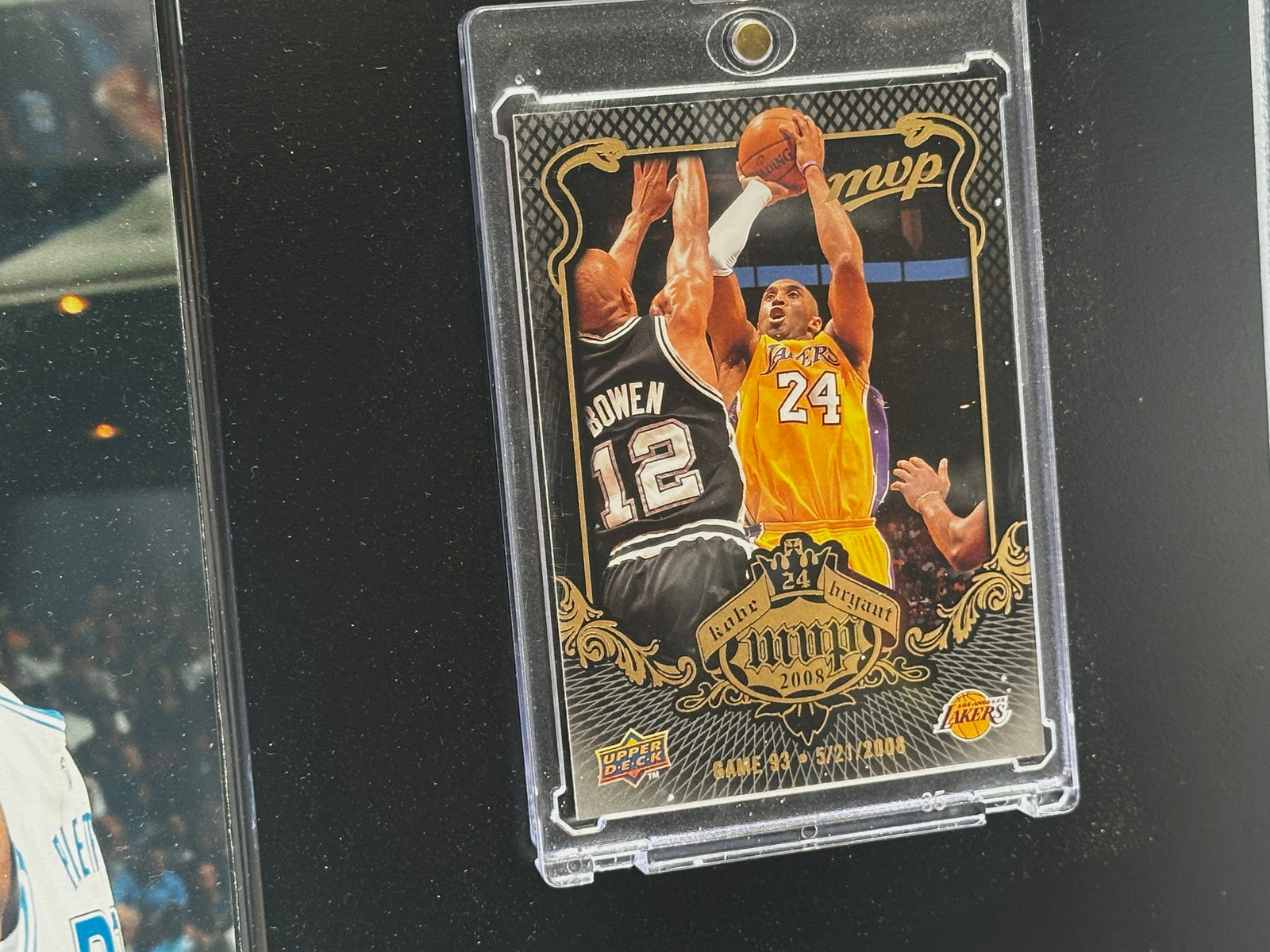 Kobe Bryant Los Angeles Lakers MVP Collectible Plaque