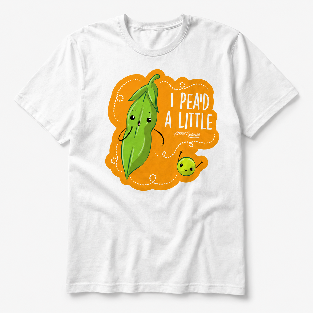 Unisex graphic T-shirt featuring an original humorous illustration, additional product view 5
