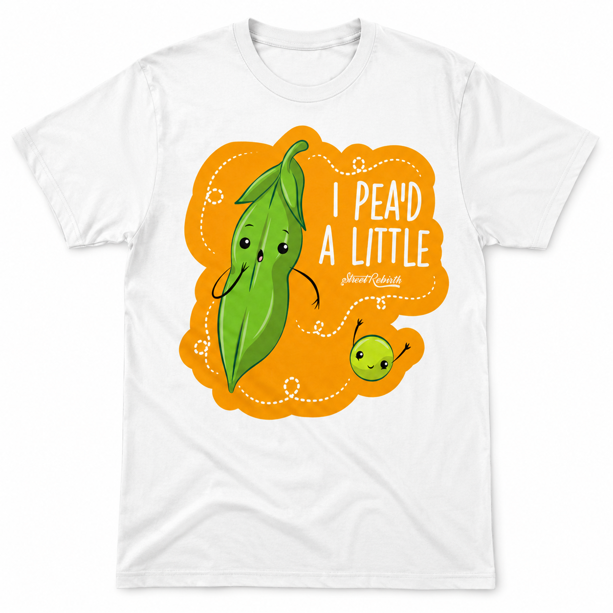 Unisex graphic T-shirt featuring an original humorous illustration, additional product view 4