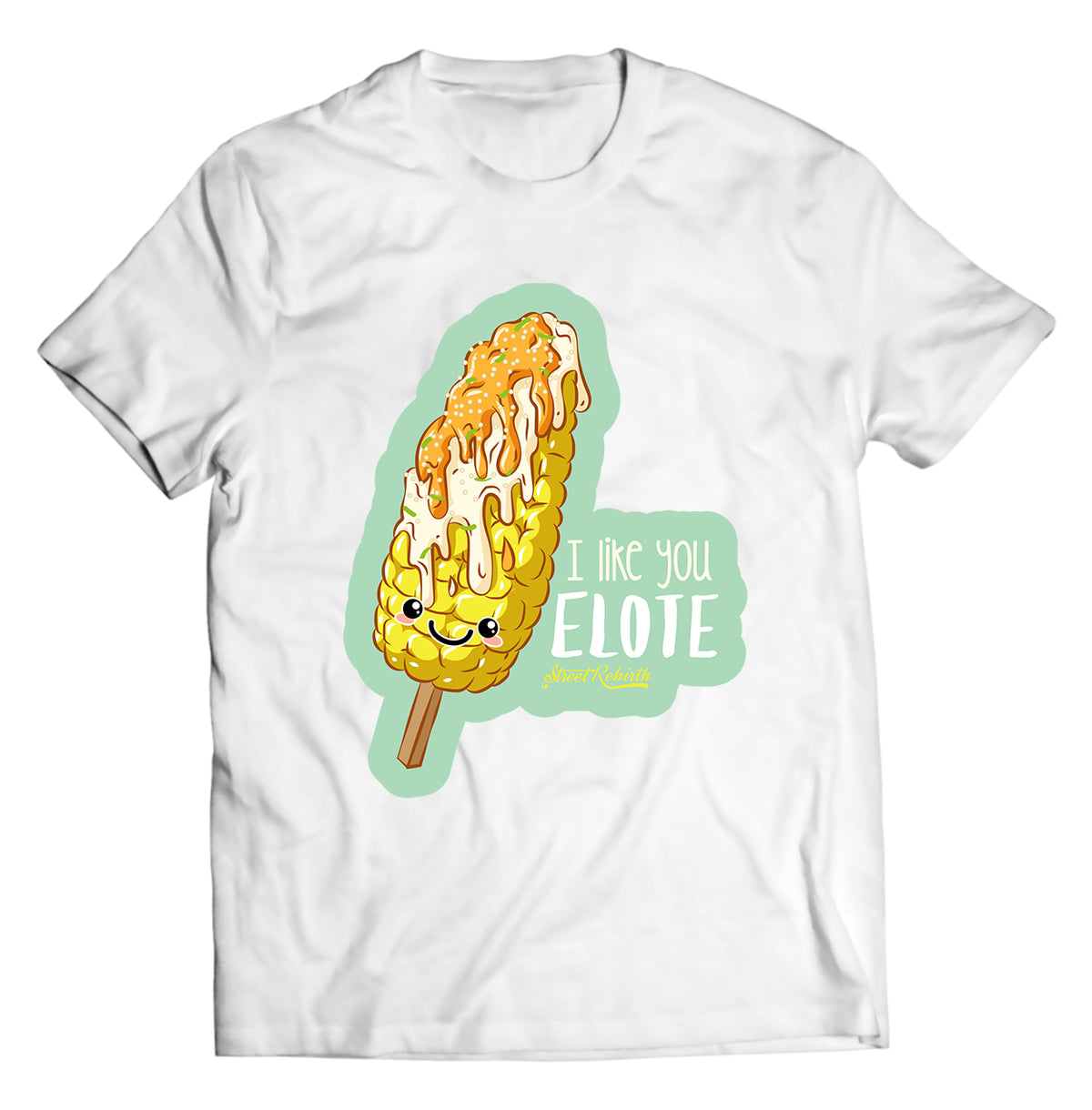 Unisex graphic T-shirt featuring an original humorous illustration
