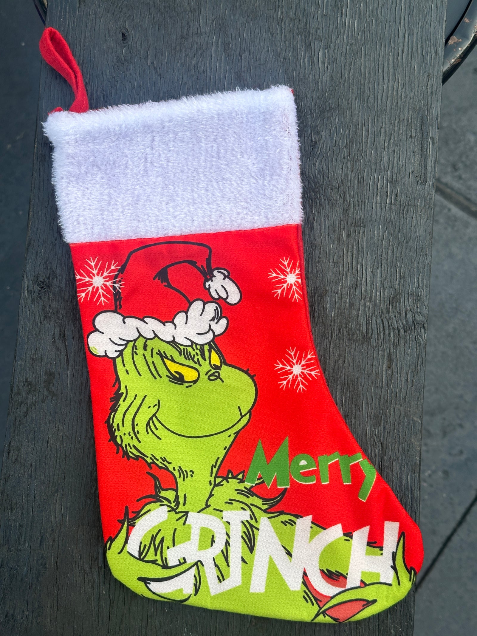 Grinch Christmas Stockings (3 Designs Available)