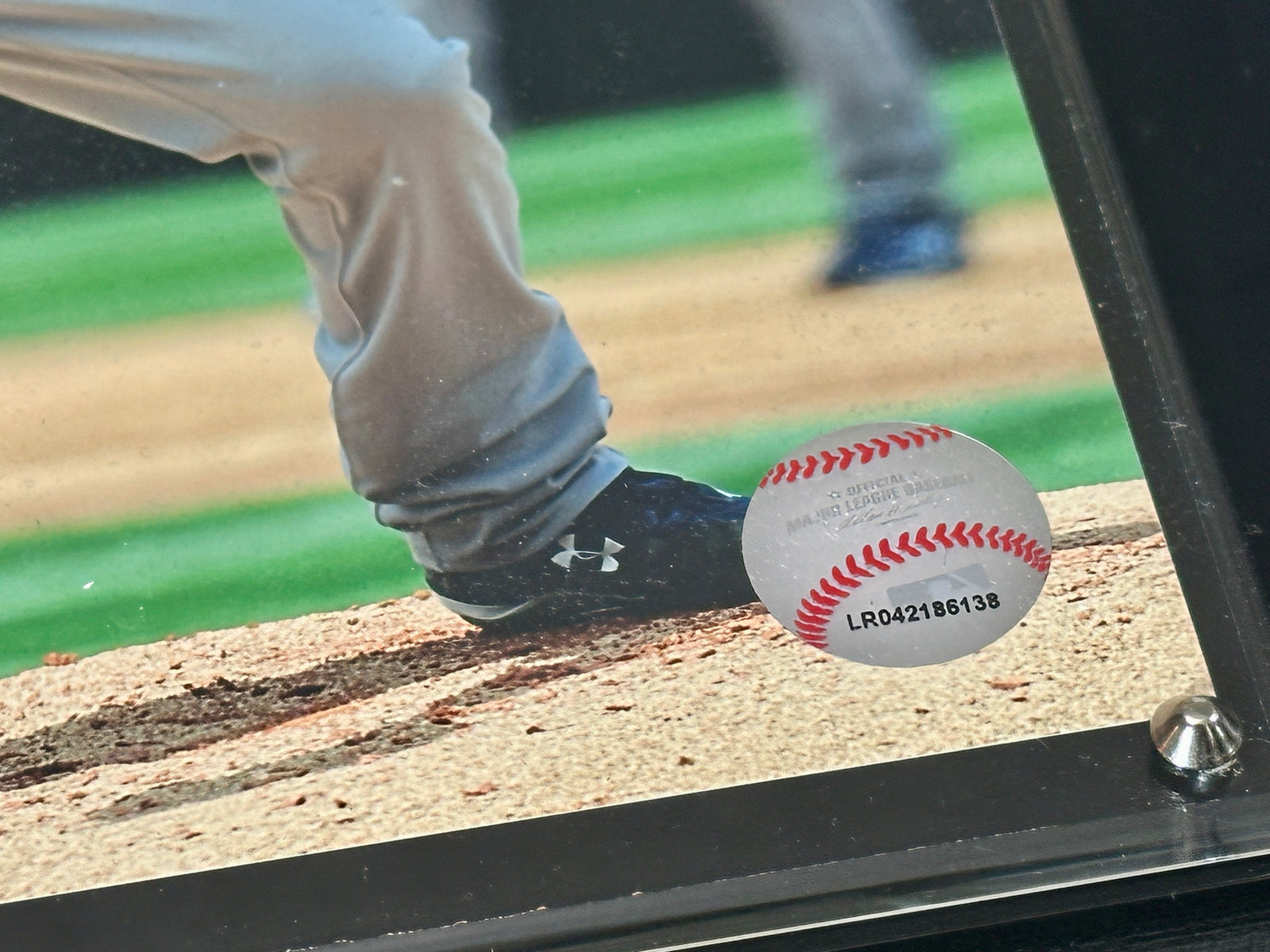 Clayton Kershaw Handmade Dodgers Plaque – Layered Metal Baseball, Engraved Stats & Cut Metal Dodgers Logo