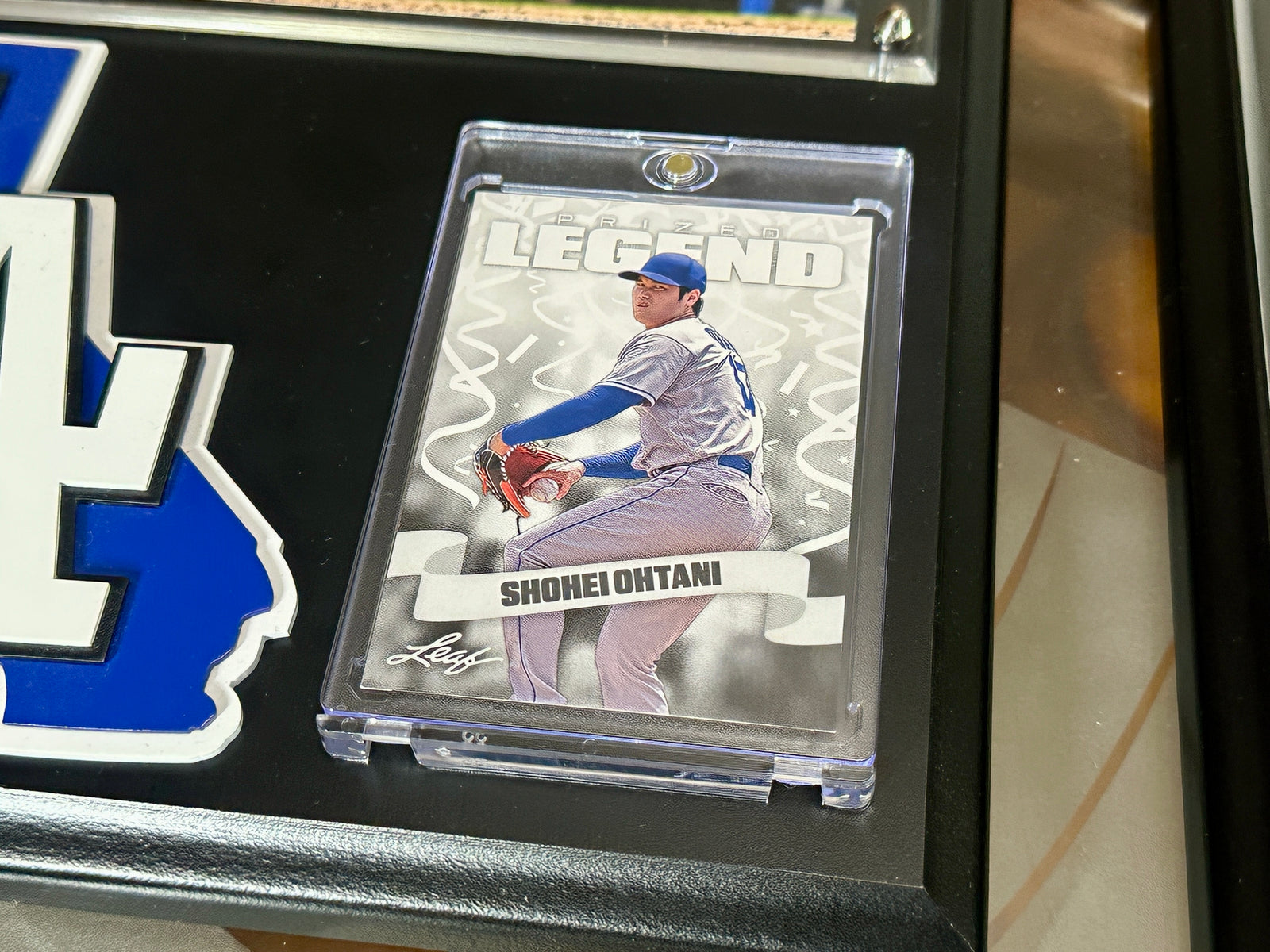 Shohei Ohtani California Plaque – Handmade Metal Dodgers Collectible w/ Layered LA/Cali Cutout & Two Ohtani Cards