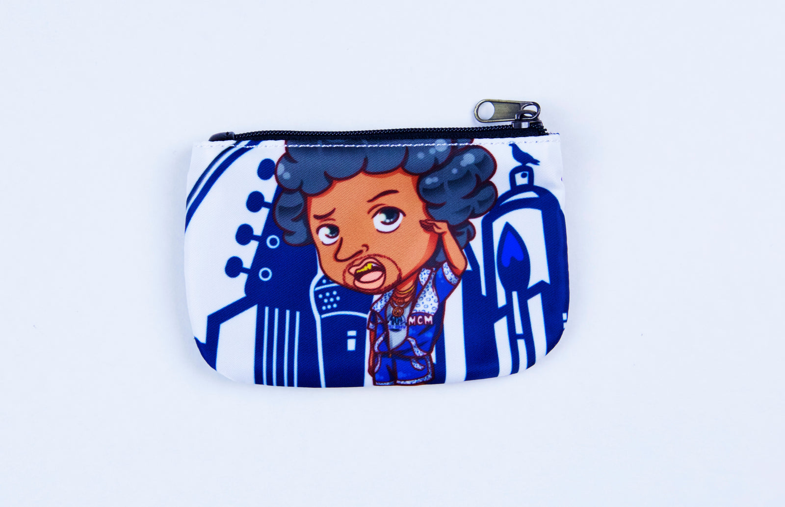 90s Sitcom Character Coin Purse – Chibi Travel Pocket Wallet for Change & Accessories