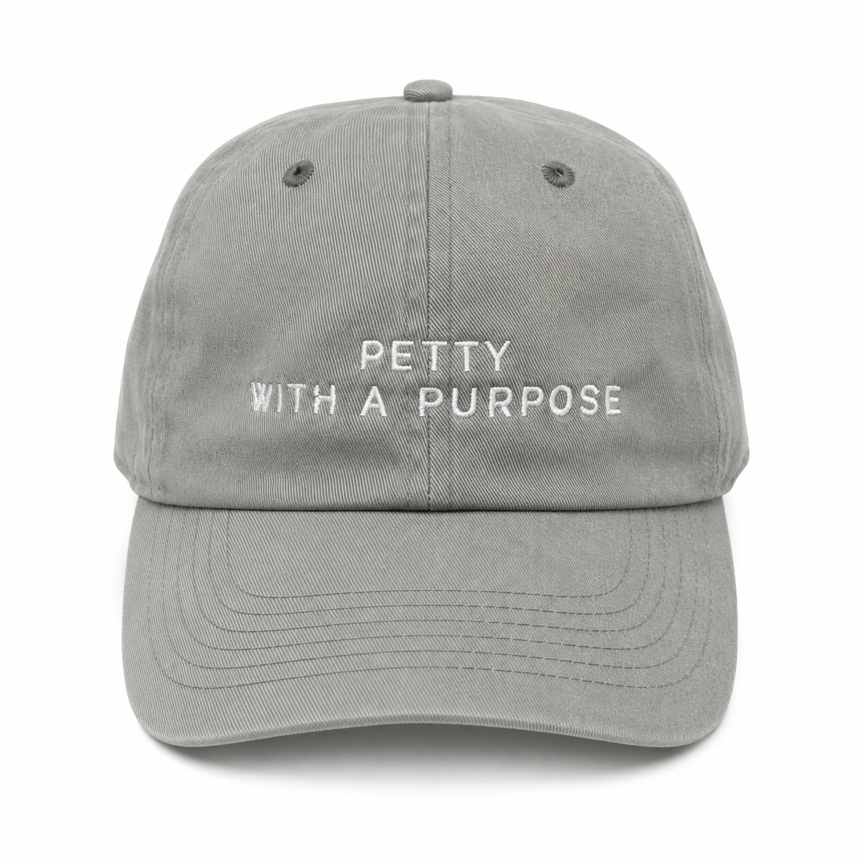 Petty with a Purpose Hat – Trendy Statement Cap for Confident, Bold Personalities - Bold Attitude, Everyday Style