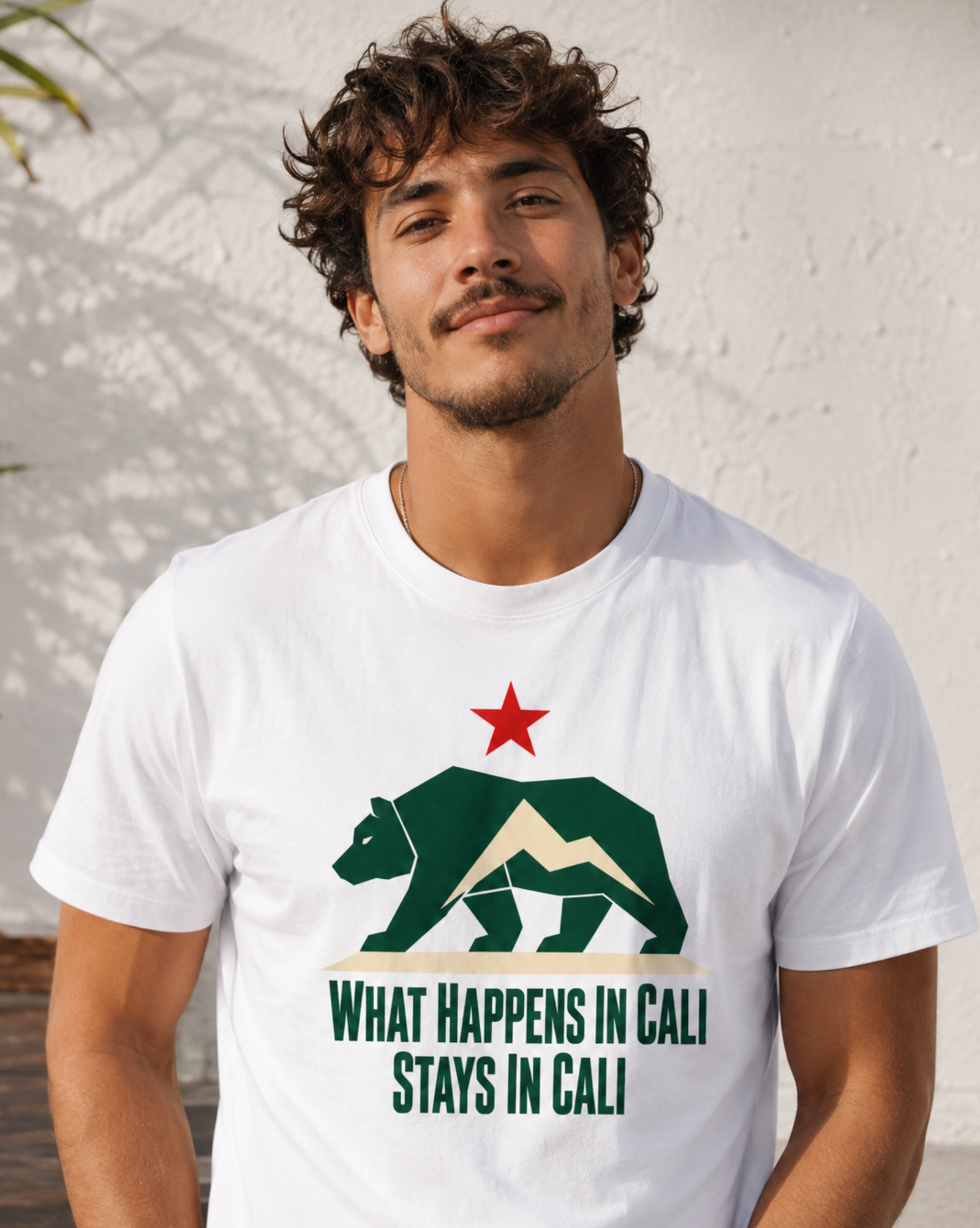 California Shirt – What Happens In Cali Bear Graphic Tee