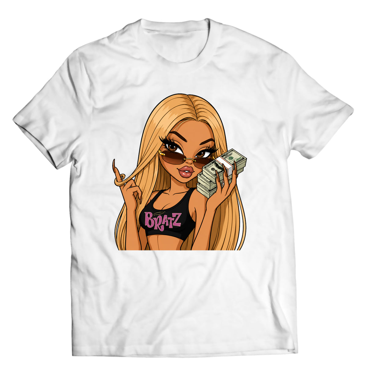 Unisex graphic T-shirt featuring an original humorous illustration