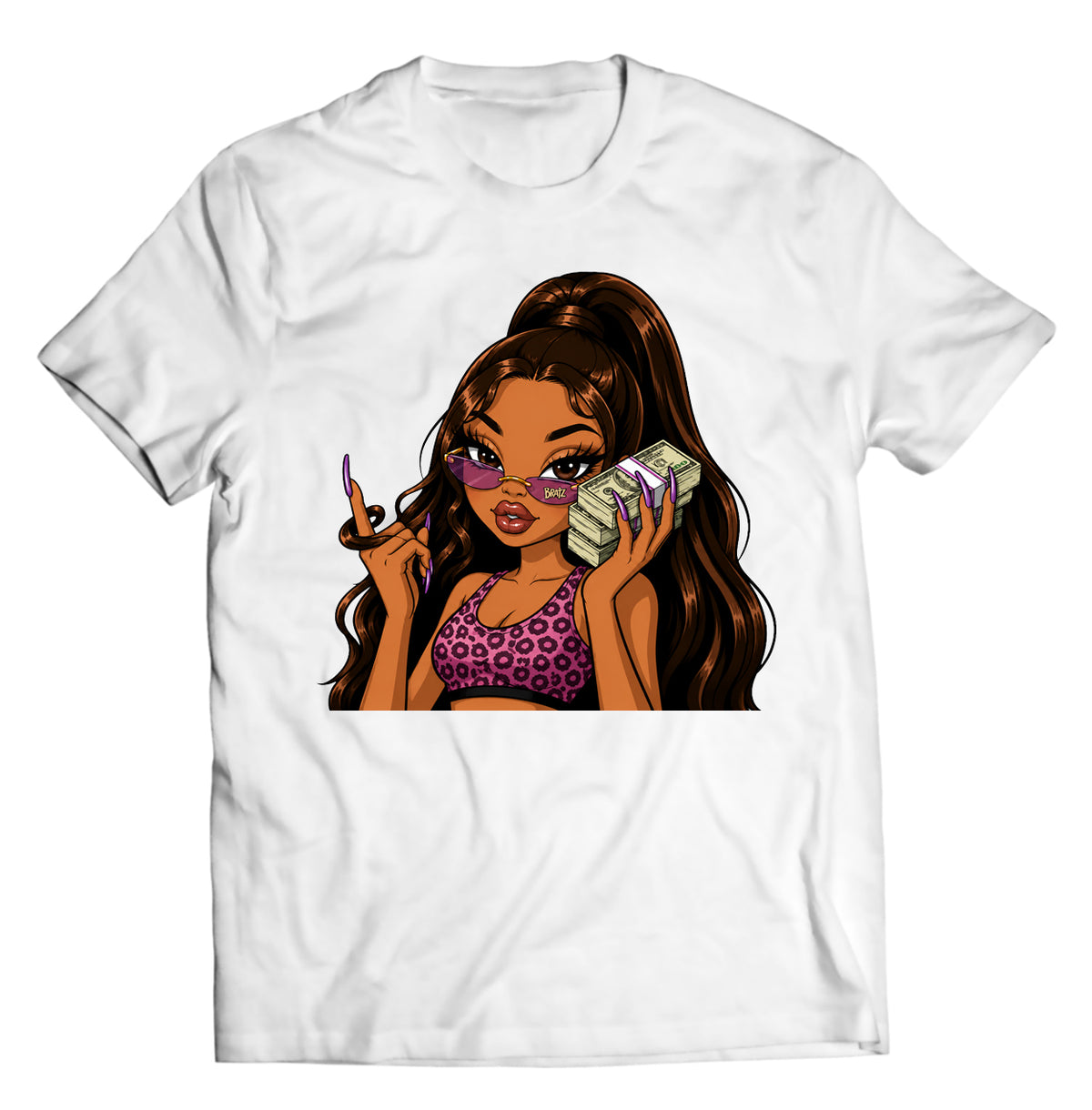Unisex graphic T-shirt featuring an original humorous illustration