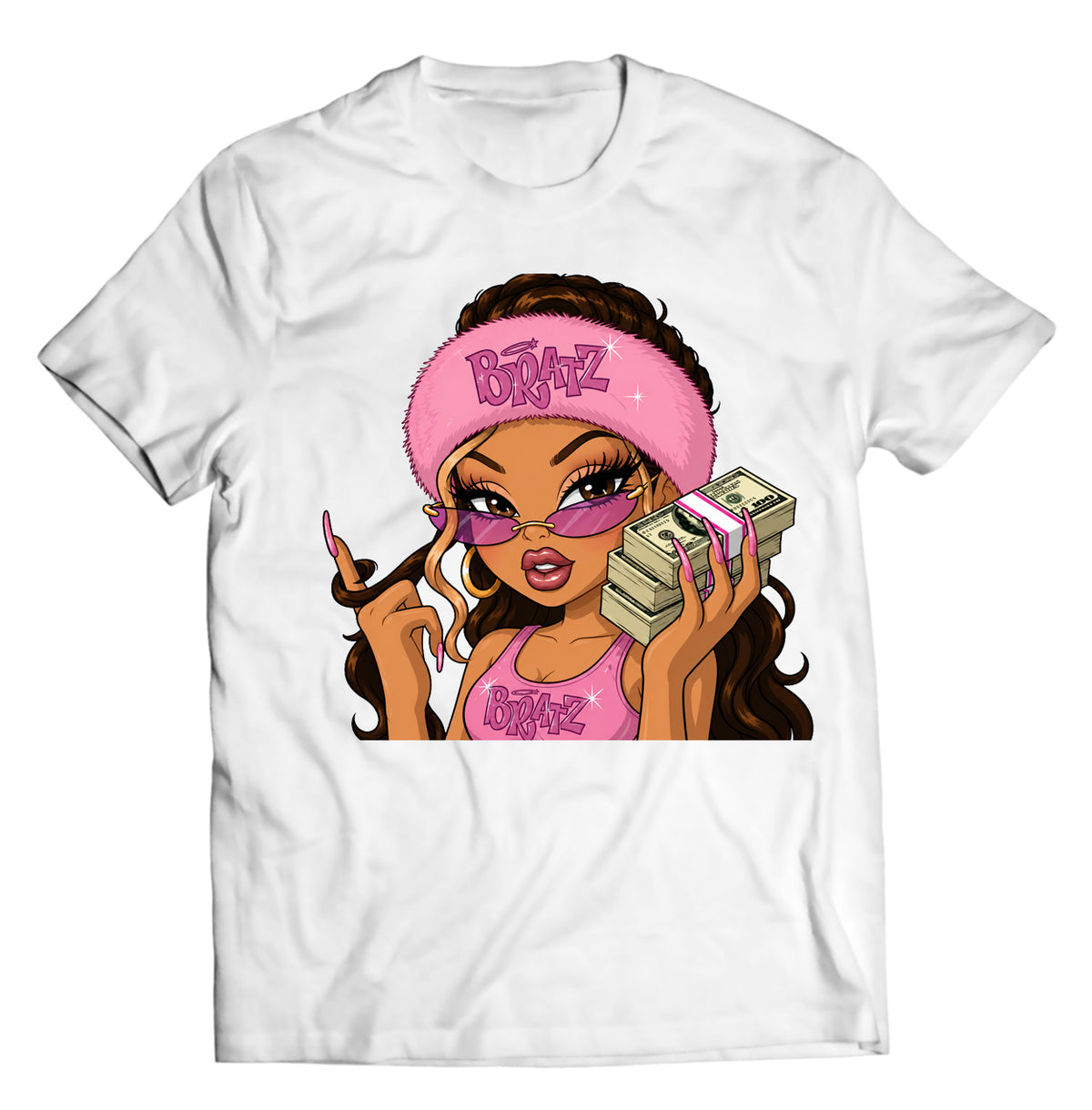 Unisex graphic T-shirt featuring an original humorous illustration