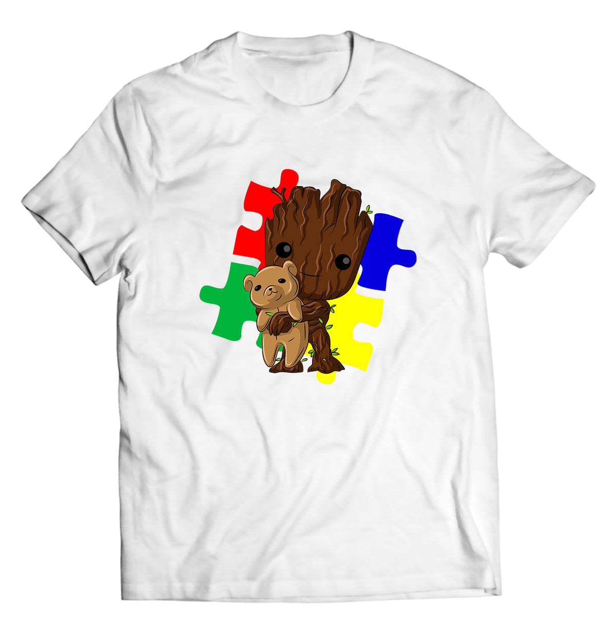 Unisex graphic T-shirt featuring an original colorful illustration