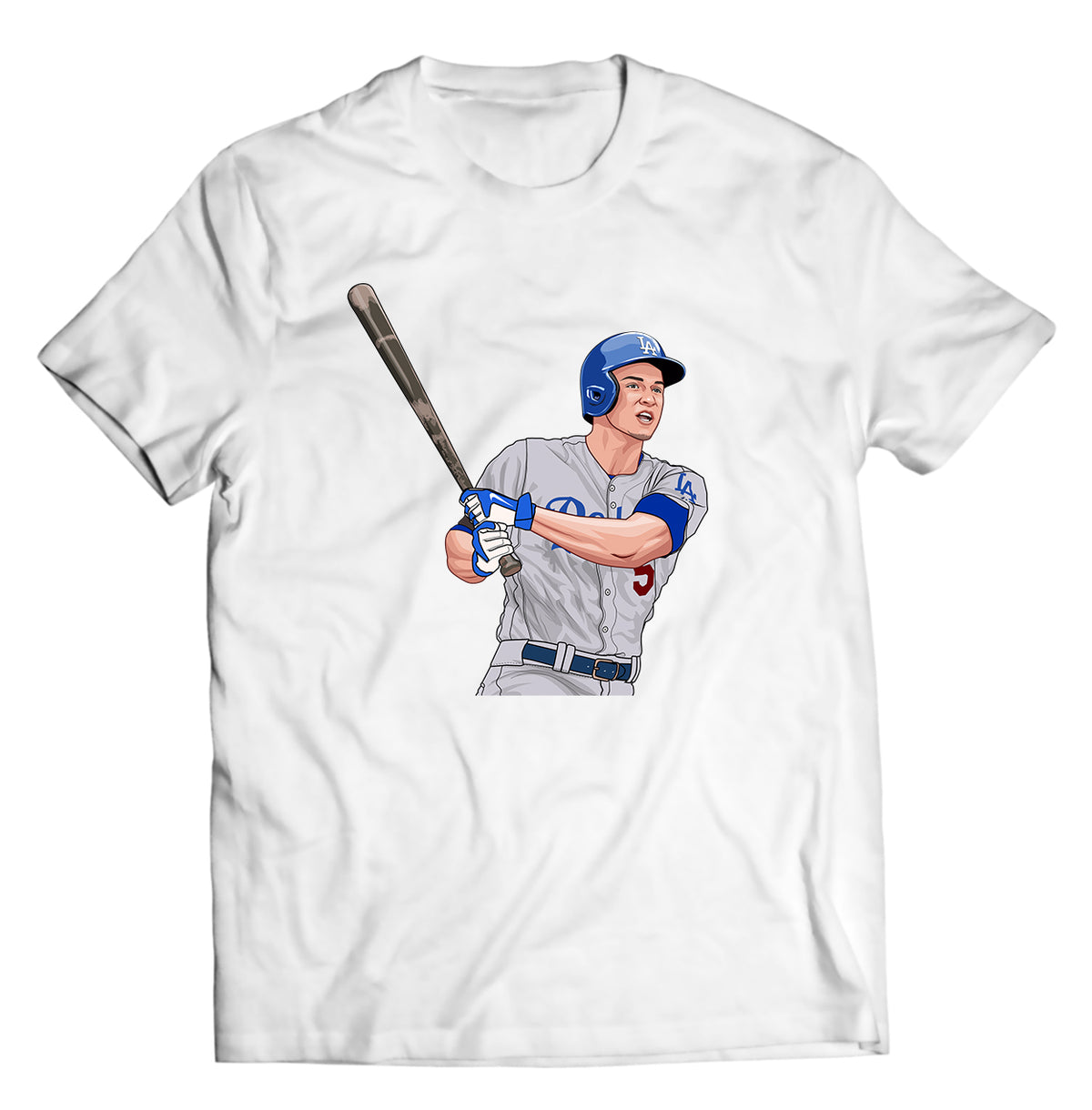 Unisex graphic T-shirt featuring an original baseball illustration