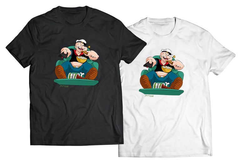 Fat Popeye Shirt - Direct To Garment Quality Print - Unisex Shirt - Gift For Him or Her