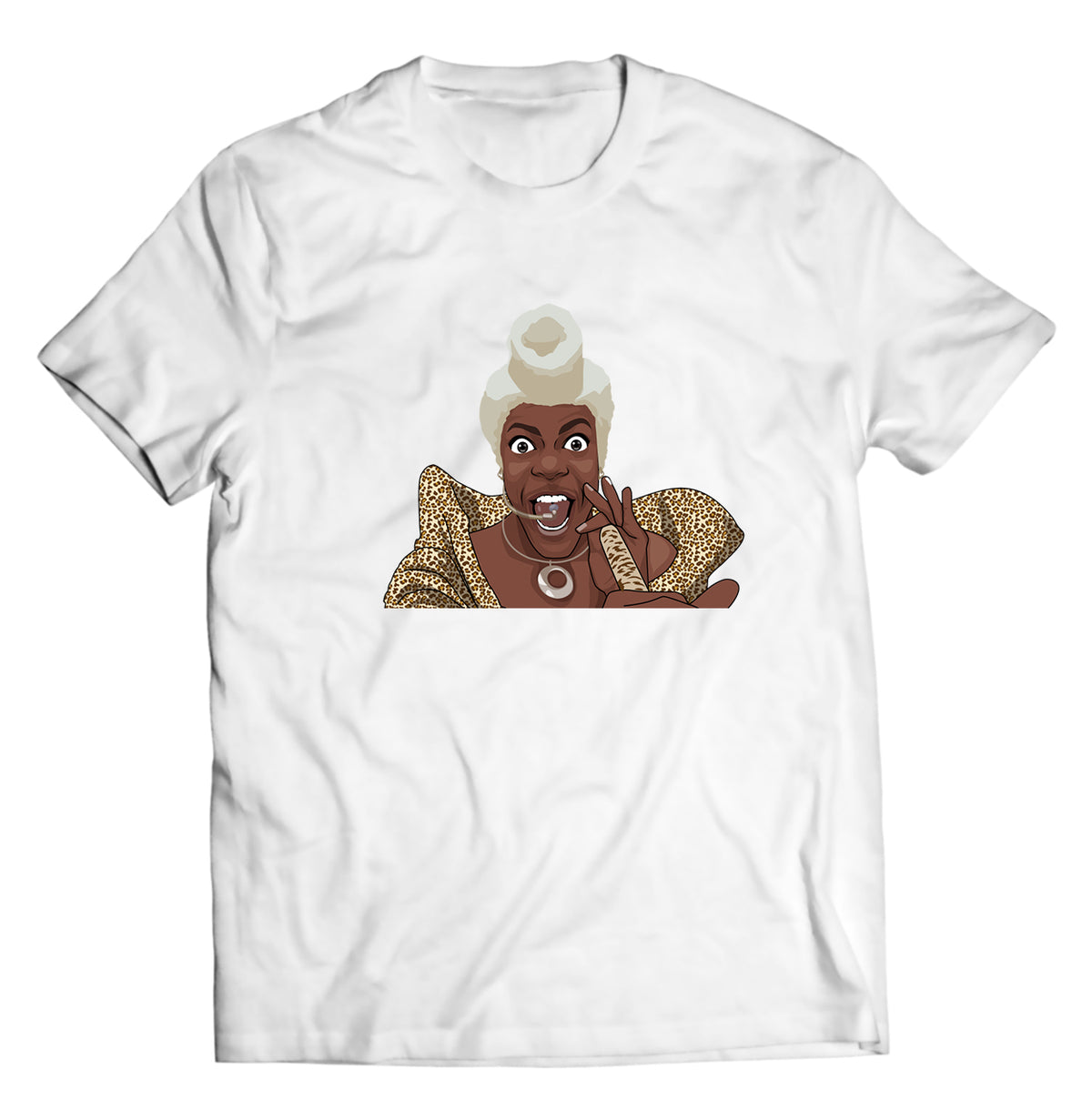 Unisex graphic T-shirt featuring an original retro illustration