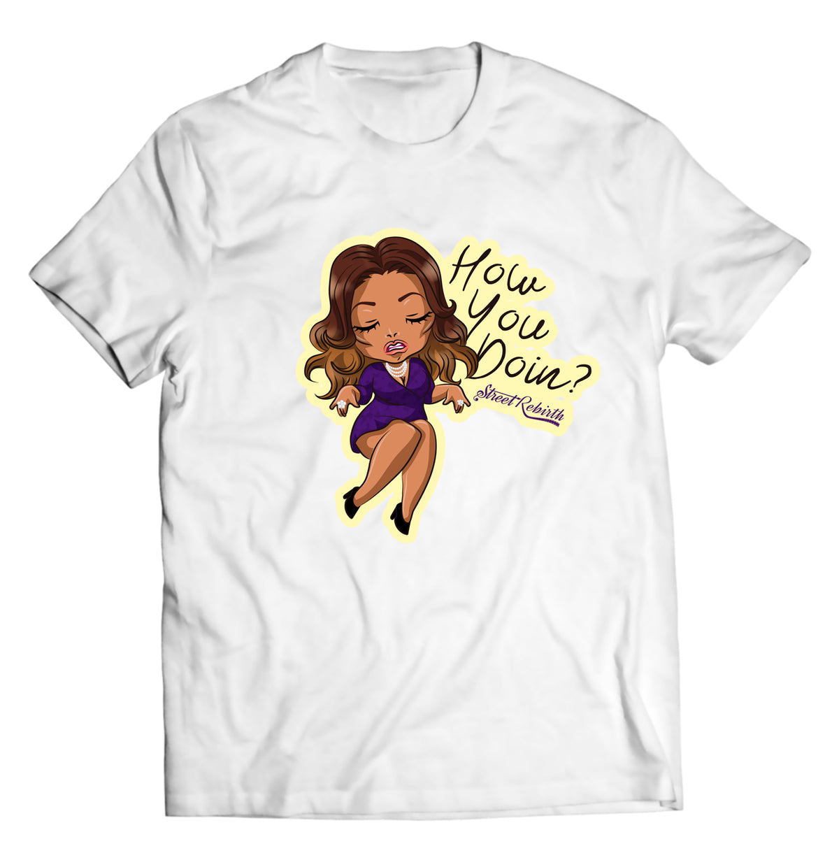 Unisex graphic T-shirt featuring an original retro illustration