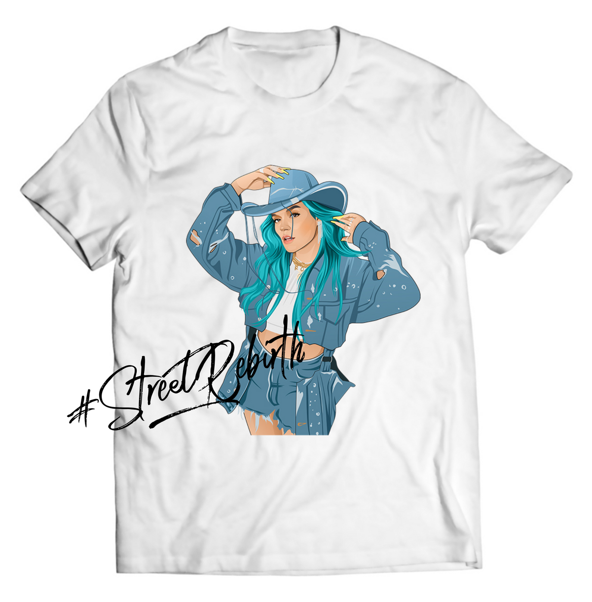 Unisex graphic T-shirt featuring an original hip hop Latin music music illustration