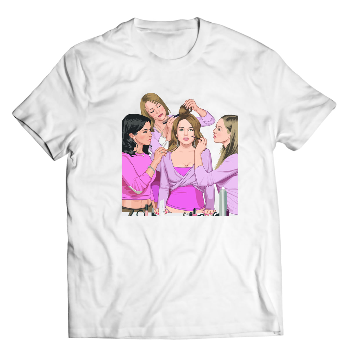 Unisex graphic T-shirt featuring an original humorous illustration