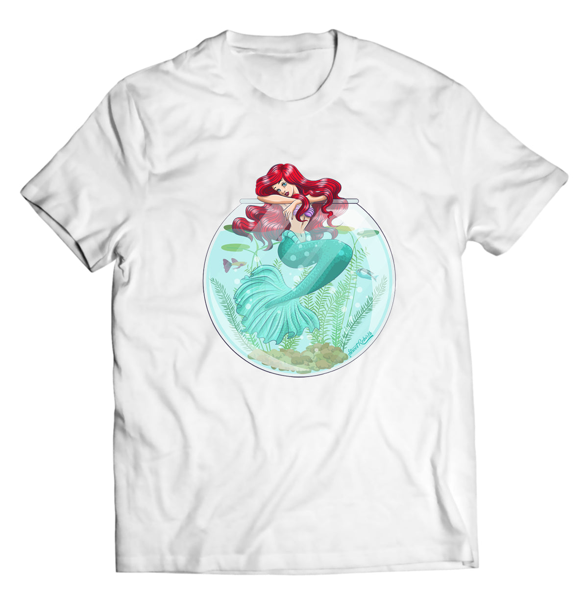 Unisex graphic T-shirt featuring an original humorous illustration