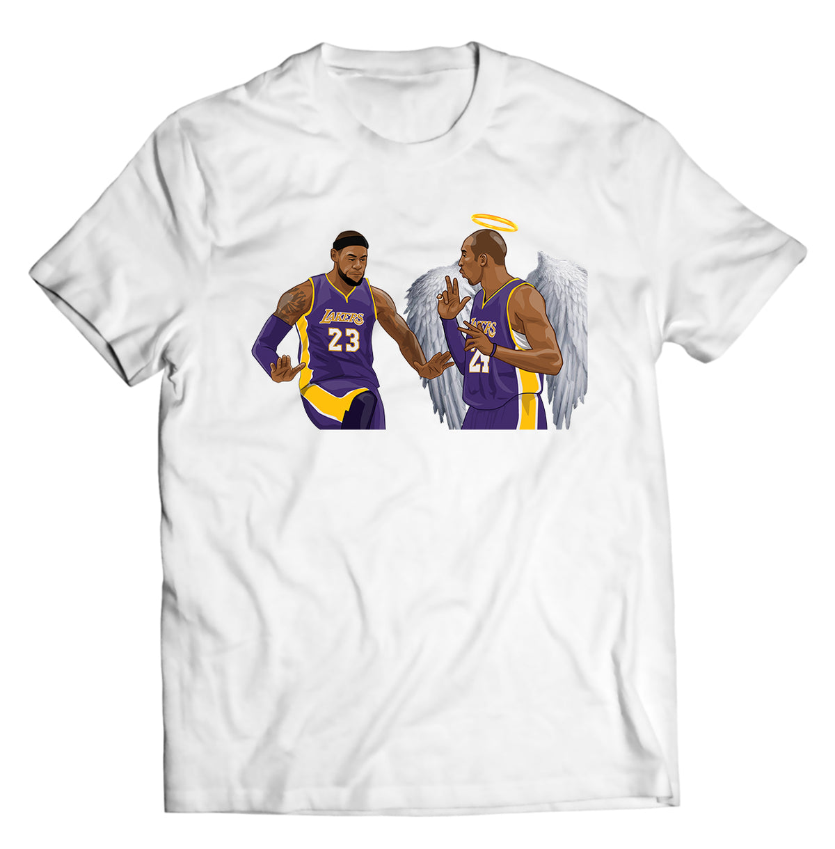 Unisex graphic T-shirt featuring an original basketball illustration