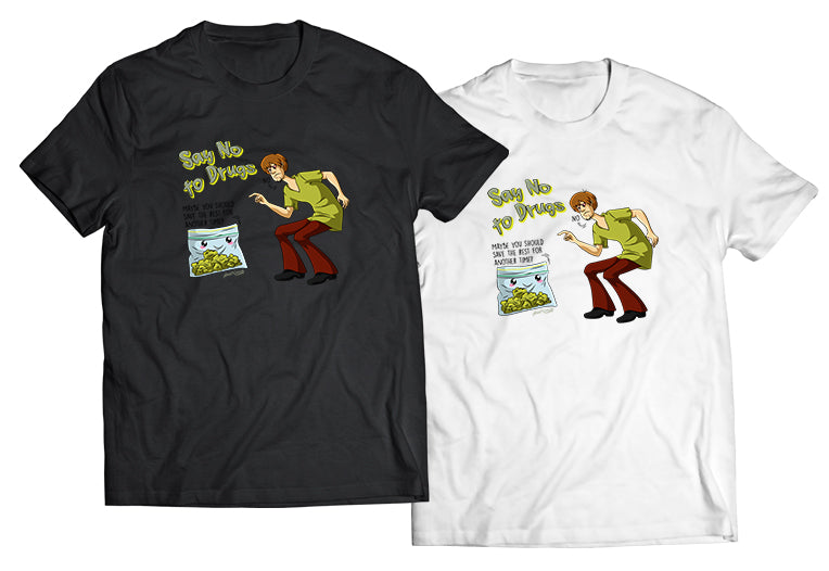 No To Drugs Shirt - Direct To Garment Quality Print - Unisex Shirt - Gift For Him or Her