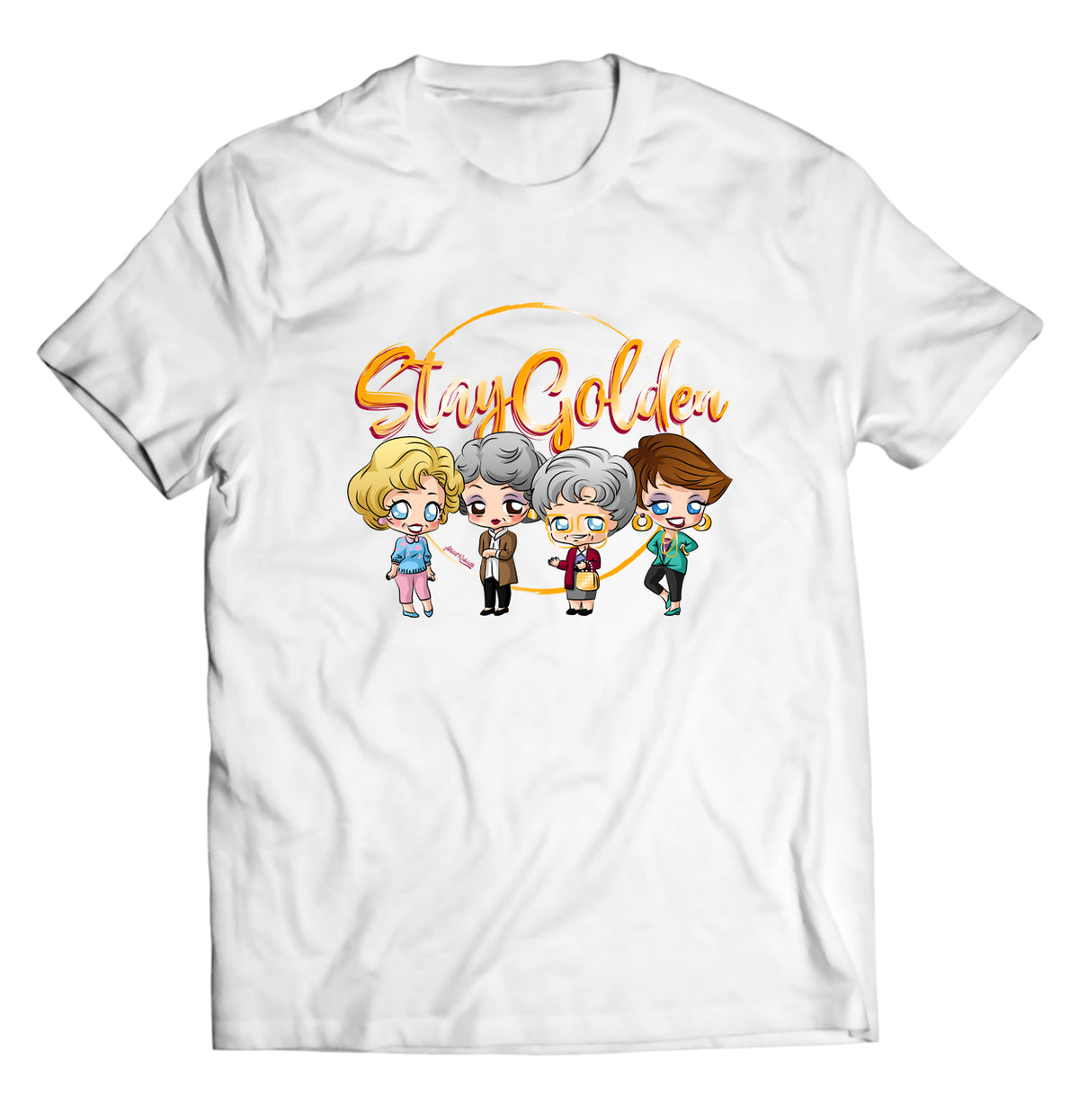 Unisex graphic T-shirt featuring an original humorous illustration