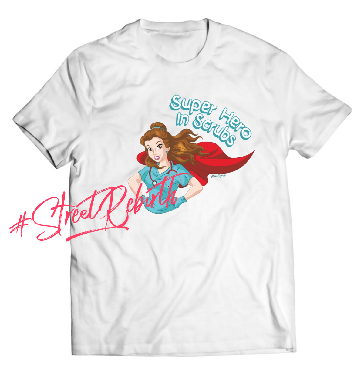 Unisex graphic T-shirt featuring an original humorous illustration