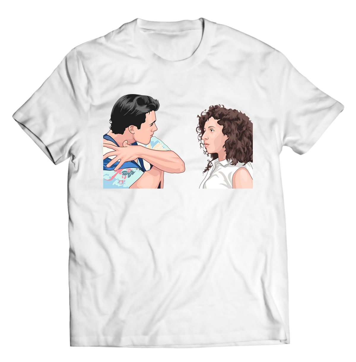 Unisex graphic T-shirt featuring an original hip hop music humorous illustration