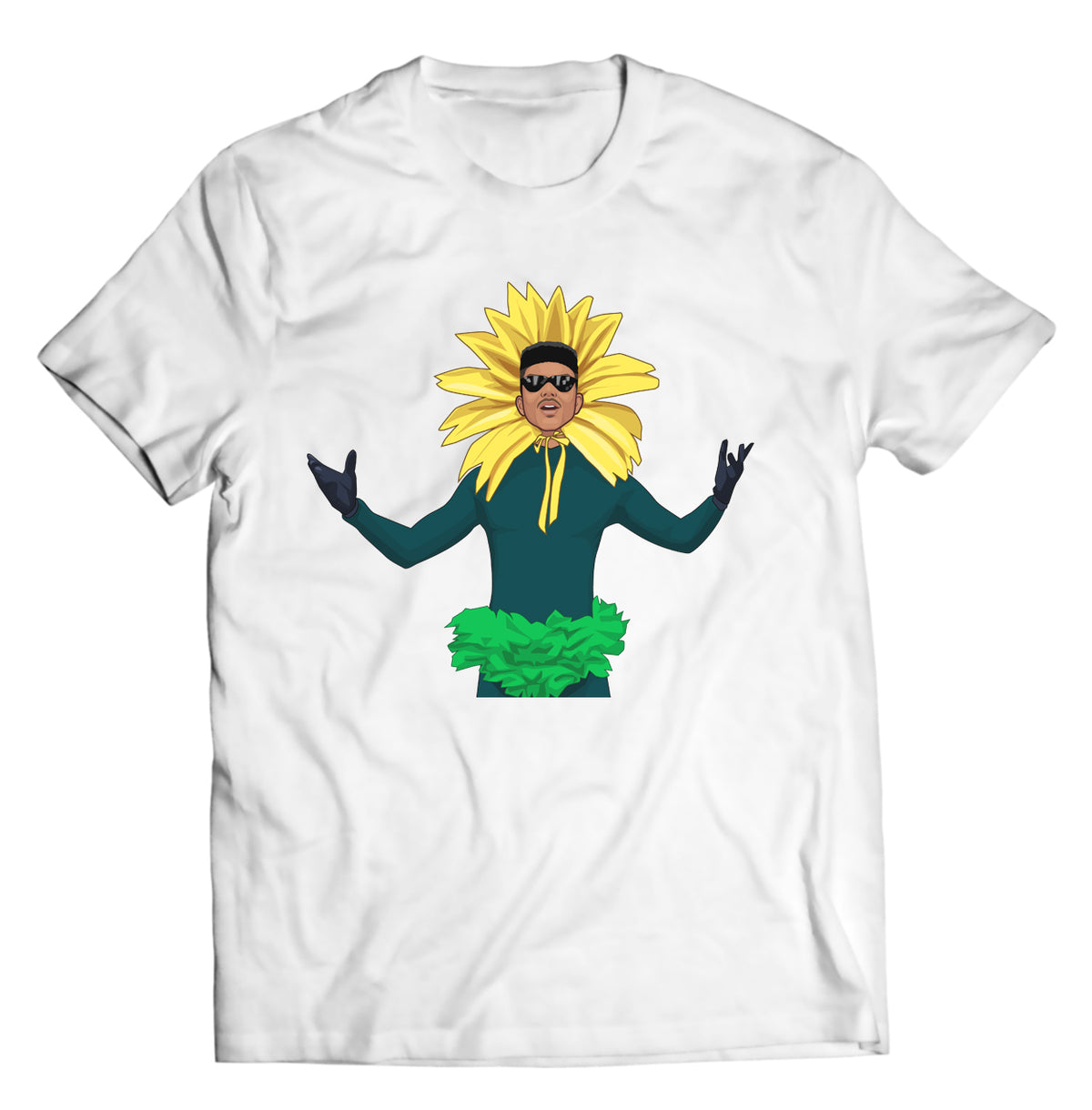 Unisex graphic T-shirt featuring an original humorous illustration