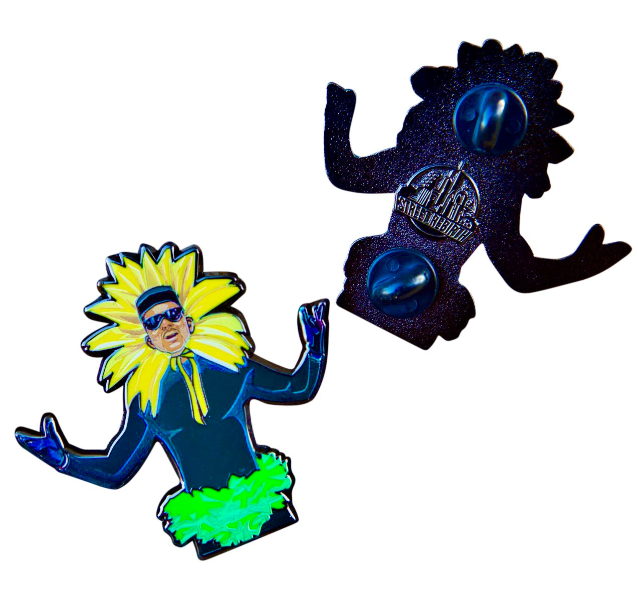 Will Smith as a Sunflower Enamel Pin – Fresh Prince Nostalgia Collectible