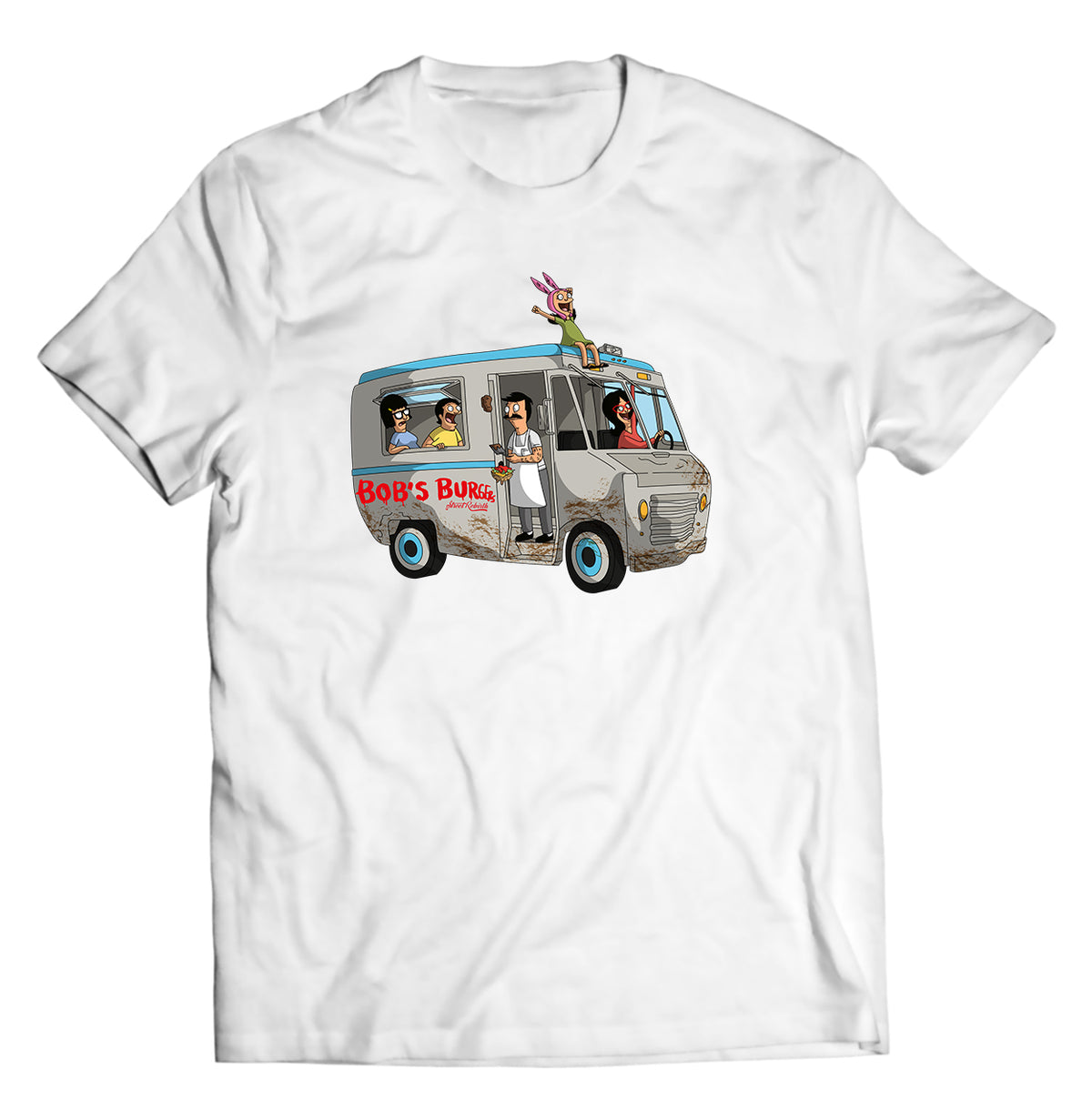 Unisex graphic T-shirt featuring an original humorous cartoon-style illustration