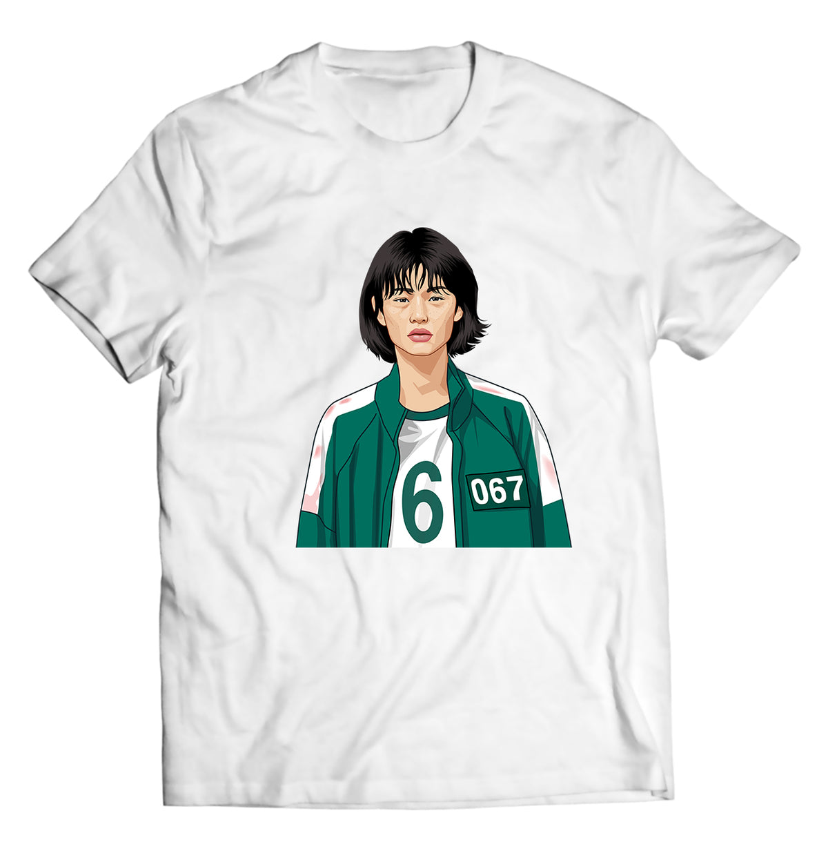 Unisex graphic T-shirt featuring an original colorful illustration