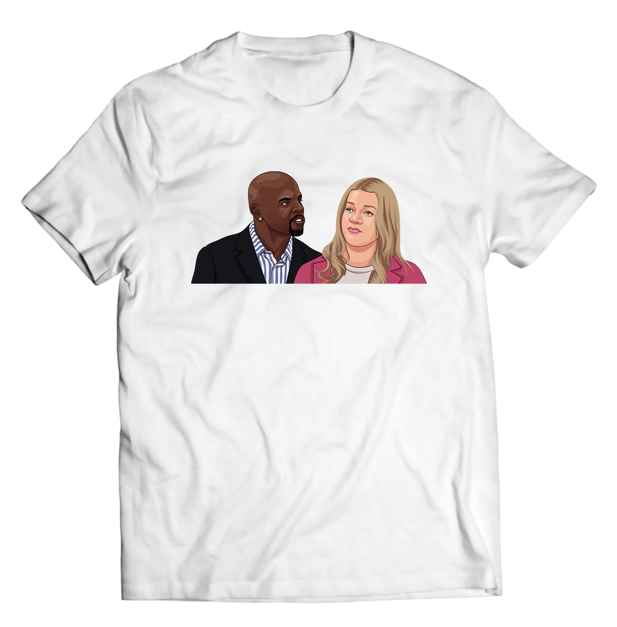 Unisex graphic T-shirt featuring an original humorous illustration