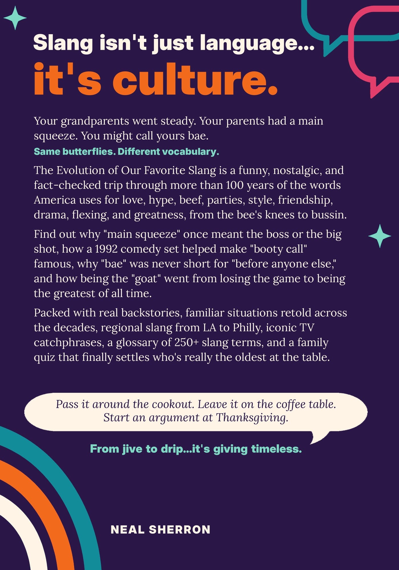 Slang History Book PDF | The Evolution of Our Favorite Slang, Funny Full-Color Gift Book from Booty Call to Sneaky Link, Instant Digital Download