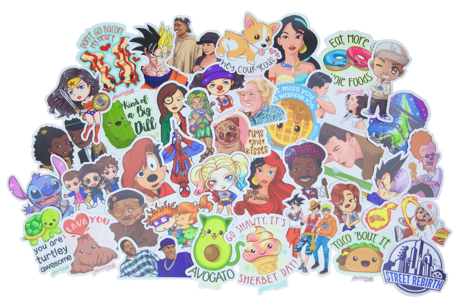 Hilarious Dave Chappelle as Rick James Vinyl Sticker – Iconic Chappelle’s Show Parody Design