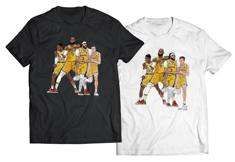 LakeShow 3 Point Gang Shirt - Direct To Garment Quality Print - Unisex Shirt - Gift For Him or Her