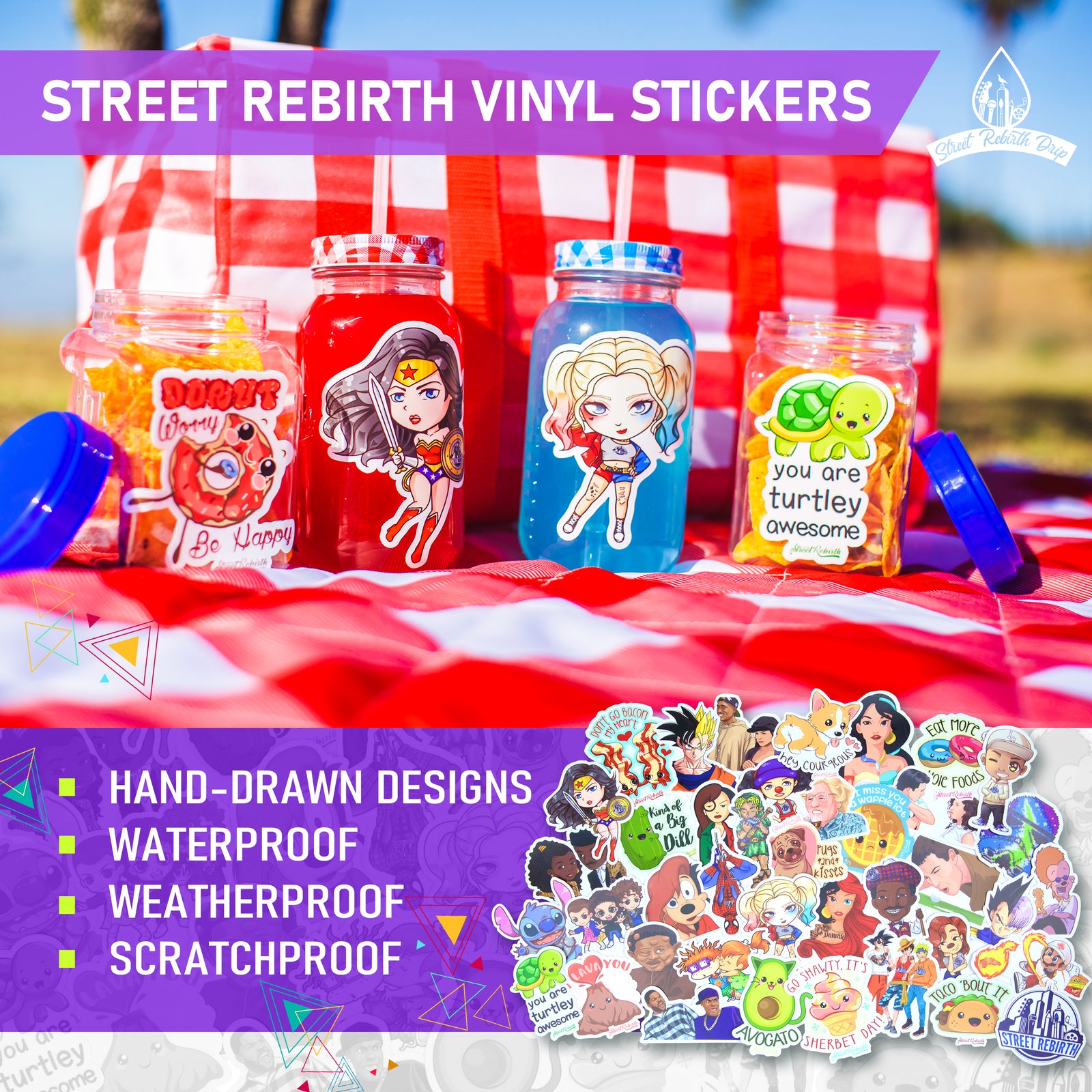 Hilarious Dave Chappelle as Rick James Vinyl Sticker – Iconic Chappelle’s Show Parody Design