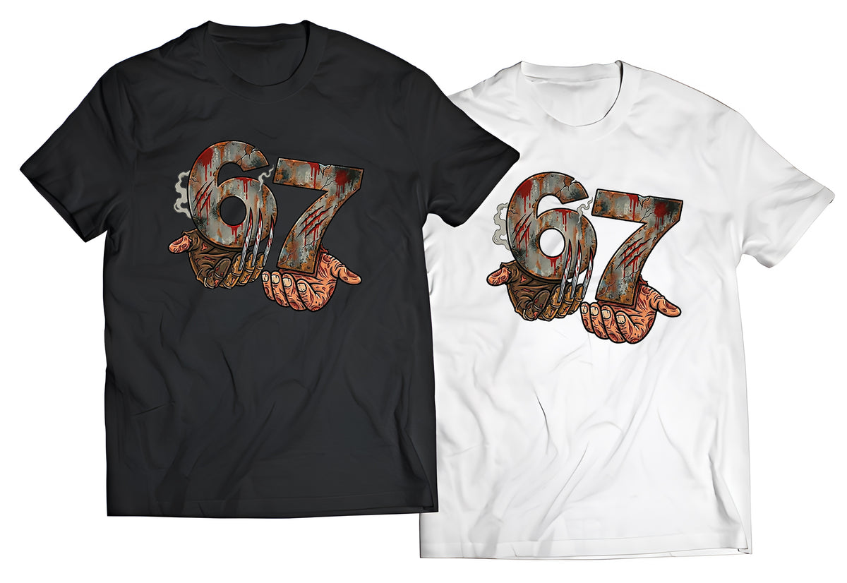 Freddy Krueger "Nightmare 67" Horror Graphic T-Shirt | Vintage Slasher Movie Apparel