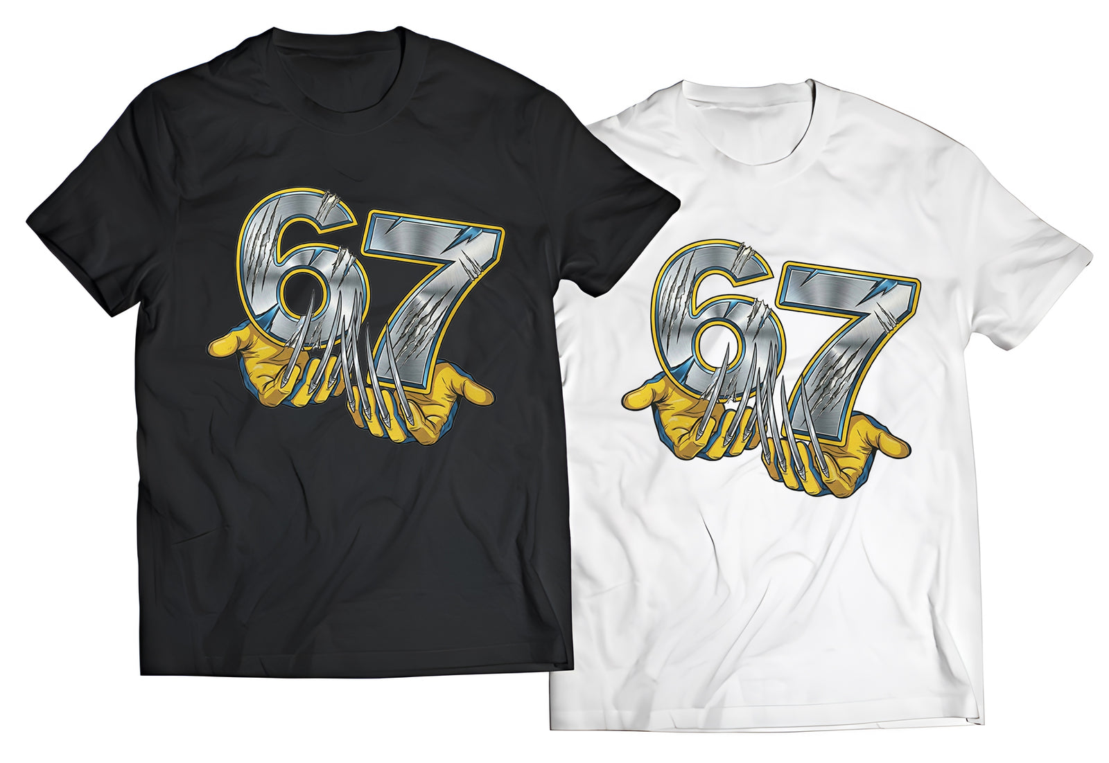 Wolverine X-Men "Weapon X 67" Graphic T-Shirt | 90s Animated Series & Gym Apparel