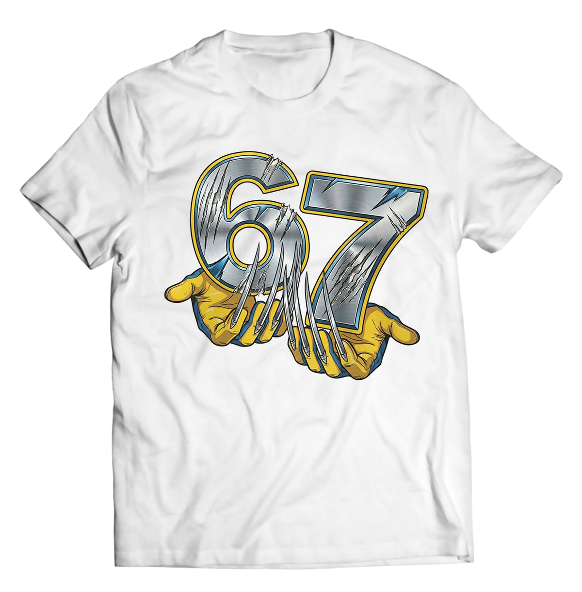 Wolverine X-Men "Weapon X 67" Graphic T-Shirt | 90s Animated Series &amp; Gym Apparel