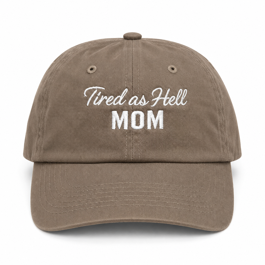 Baseball cap with an original humorous design