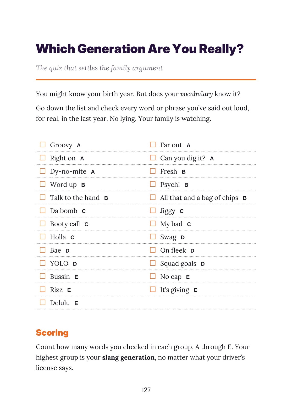 Slang History Book PDF | The Evolution of Our Favorite Slang, Funny Full-Color Gift Book from Booty Call to Sneaky Link, Instant Digital Download