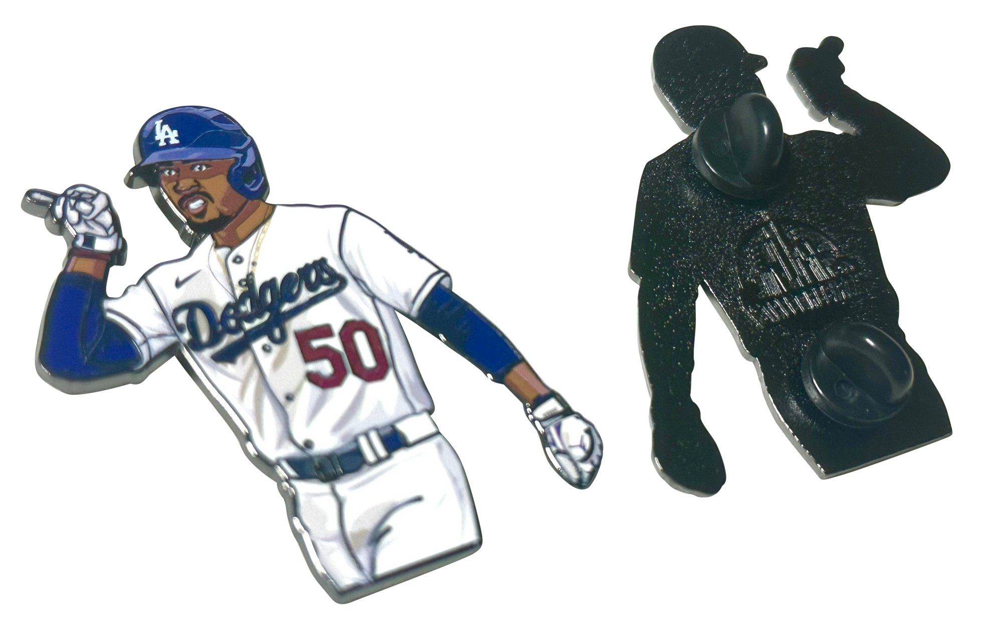 Mookie Betts Signature Pose Enamel Pin – A Tribute to Baseball Greatness