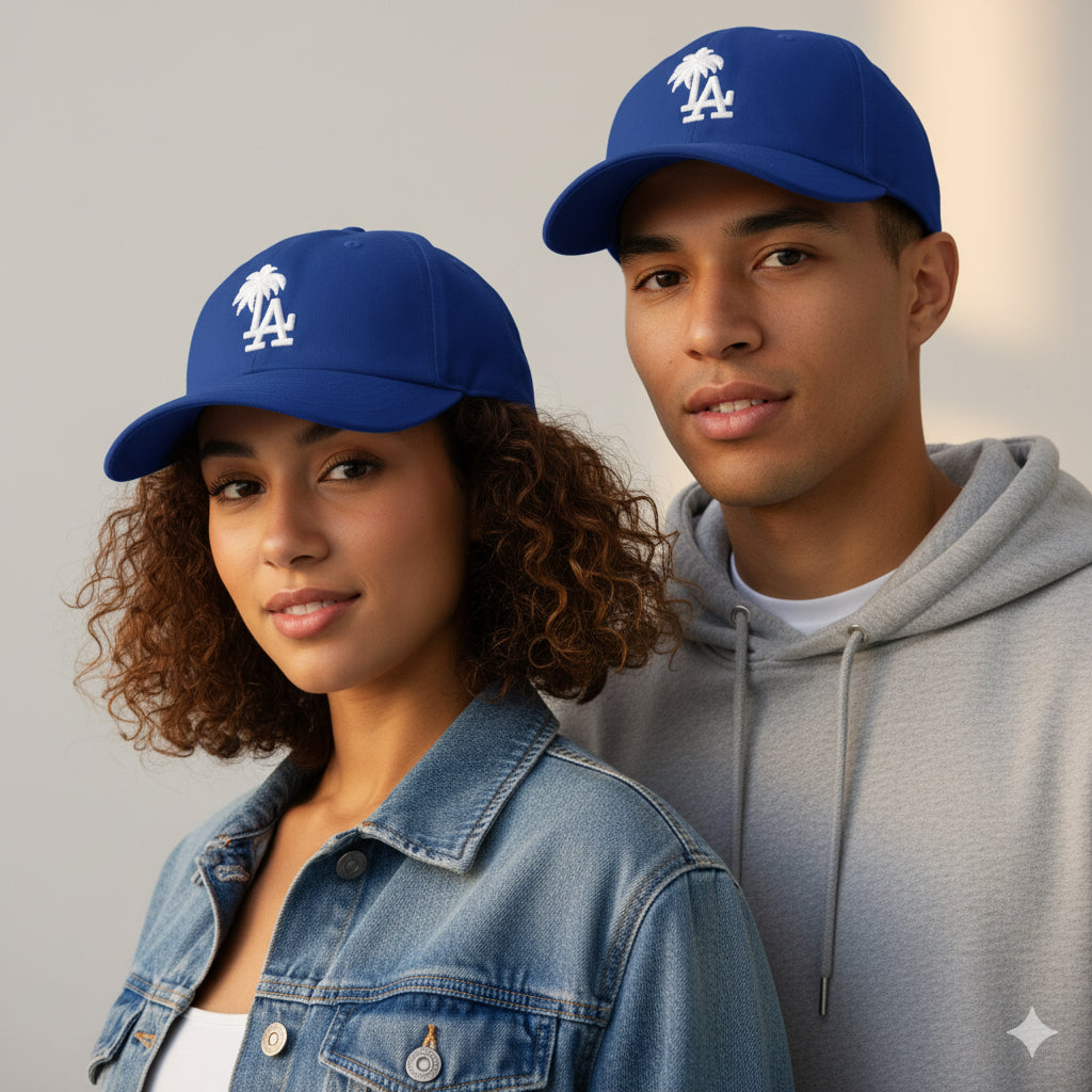 LA Palm Tree Dodgers Hat – West Coast Vibes Baseball Cap | LA Logo Streetwear