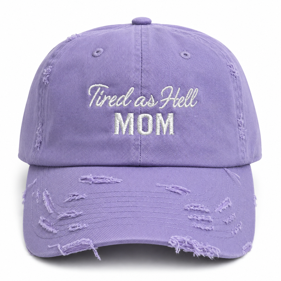 Baseball cap with an original humorous design