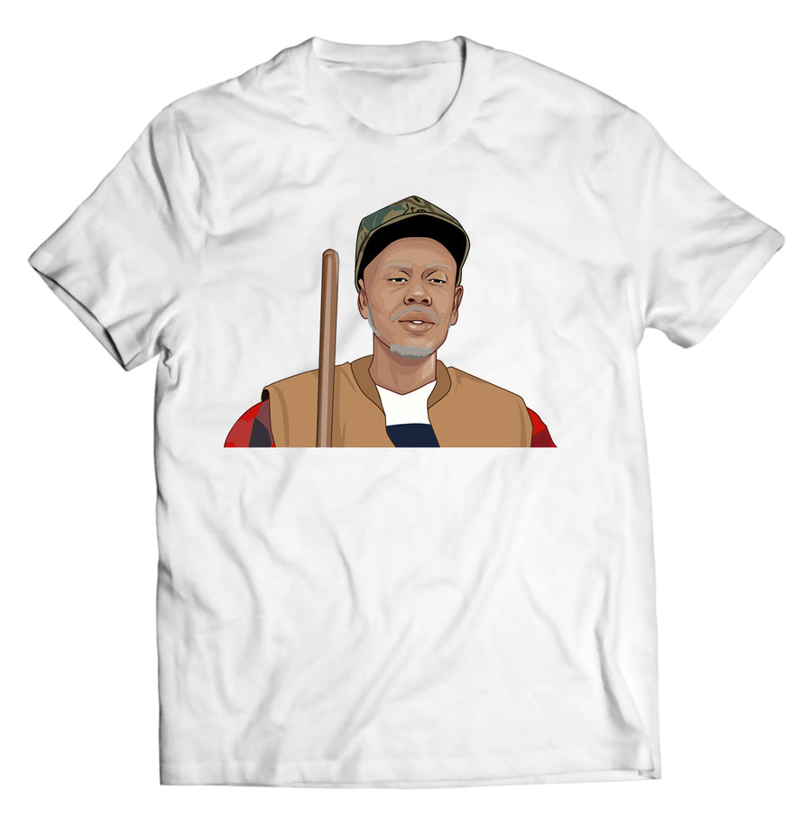 Unisex graphic T-shirt featuring an original humorous illustration