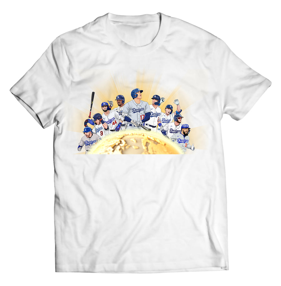 Unisex graphic T-shirt featuring an original baseball illustration