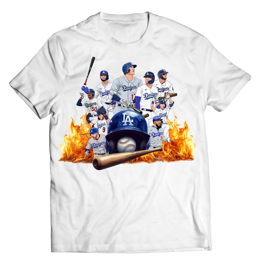 Unisex graphic T-shirt featuring an original baseball illustration