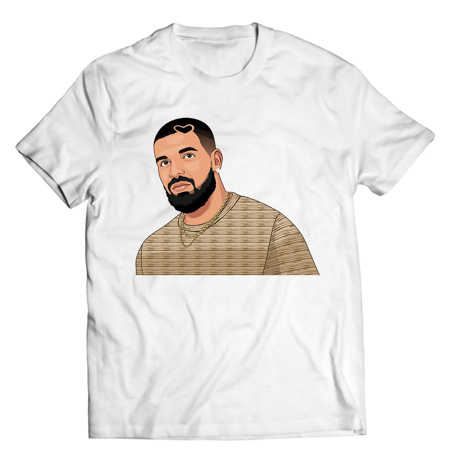 Unisex graphic T-shirt featuring an original hip hop music illustration