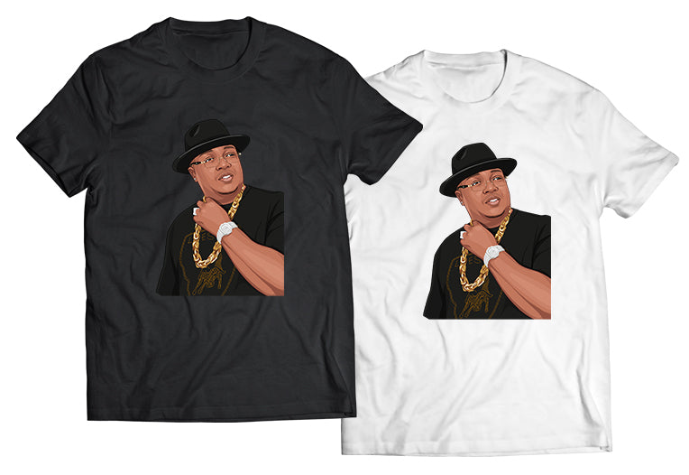 E-40 “Function & Flex” – Bay Area Legend-Inspired T-Shirt with Iconic Jewelry Pose