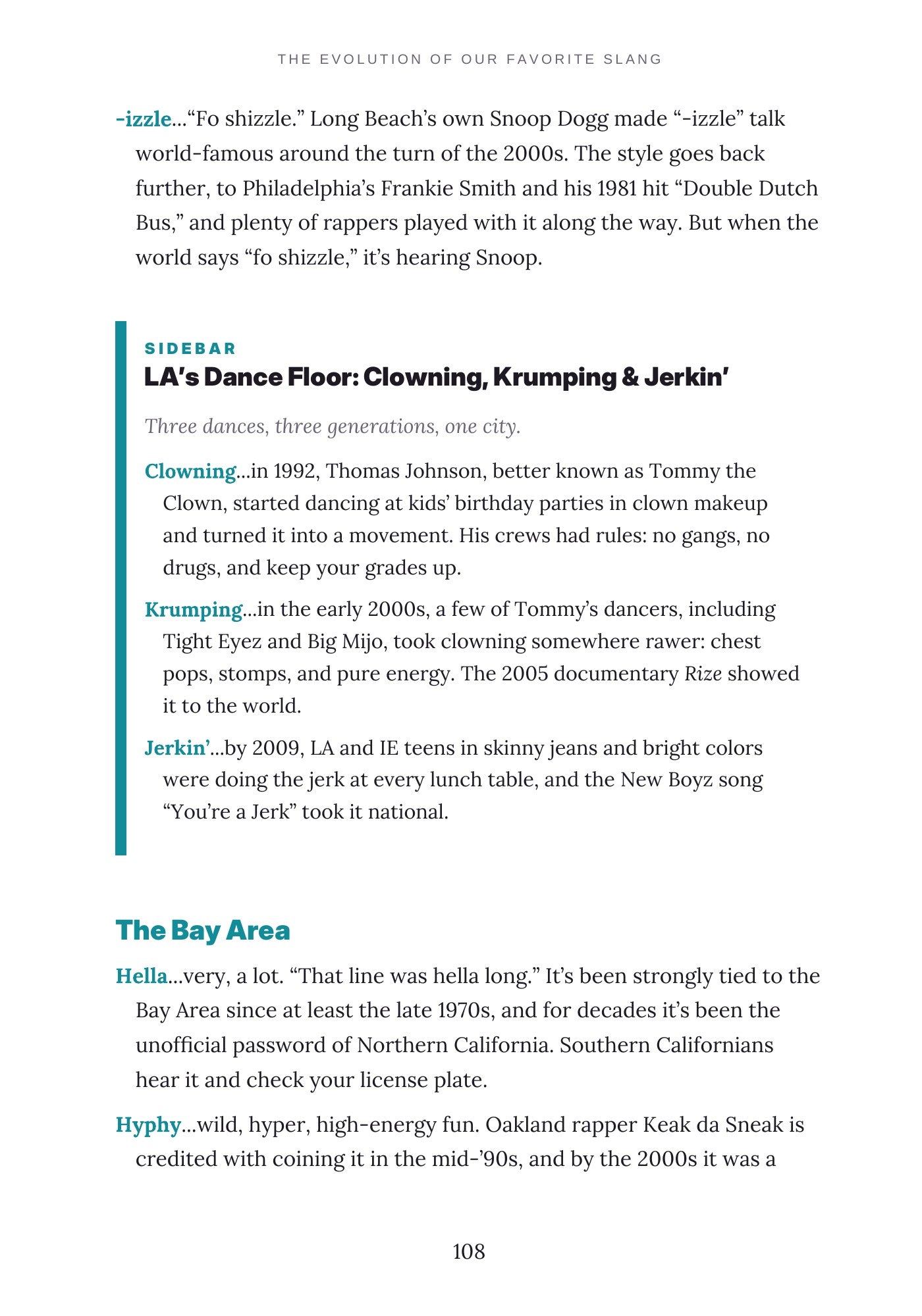 Slang History Book PDF | The Evolution of Our Favorite Slang, Funny Full-Color Gift Book from Booty Call to Sneaky Link, Instant Digital Download